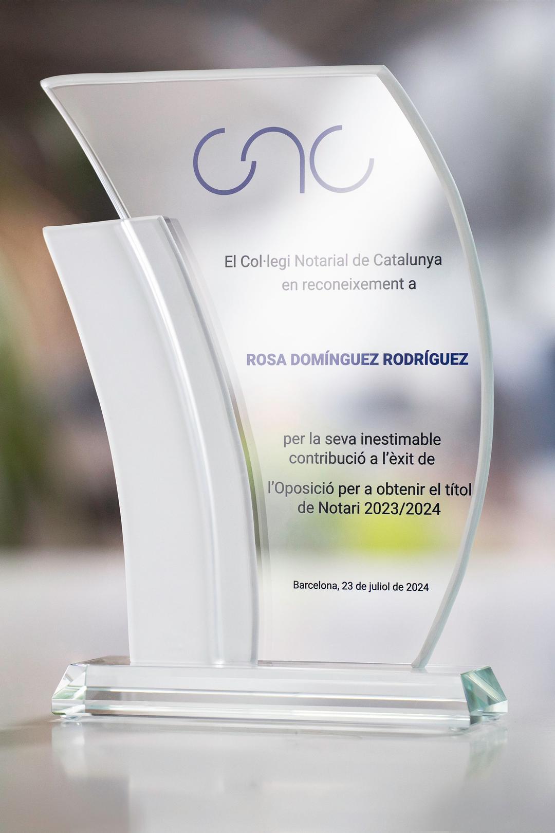 Statuett i glass -  GLA0054