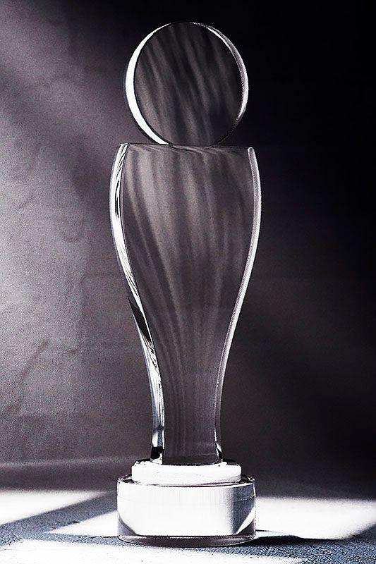 Statuett i krystall -  GLA0352