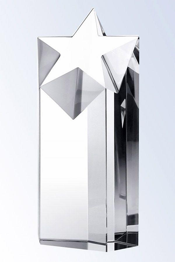 Statuett i krystall -  GLA0020