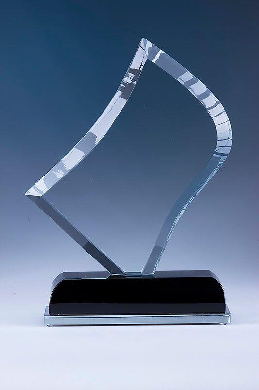 Statuett i krystall -  GLA0034