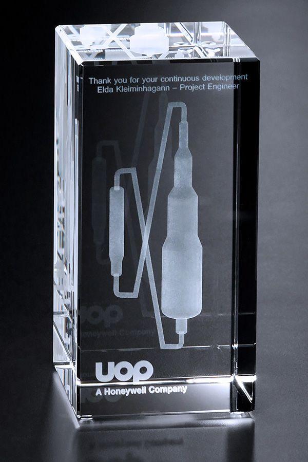 Statuett i glass -  GLA0103