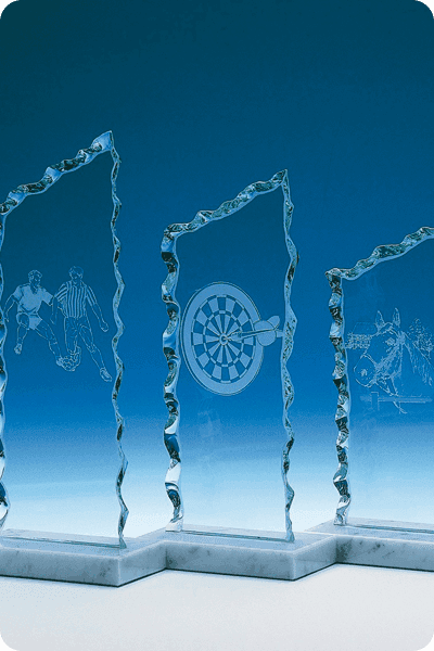 Statuett i glass -  GLA0214