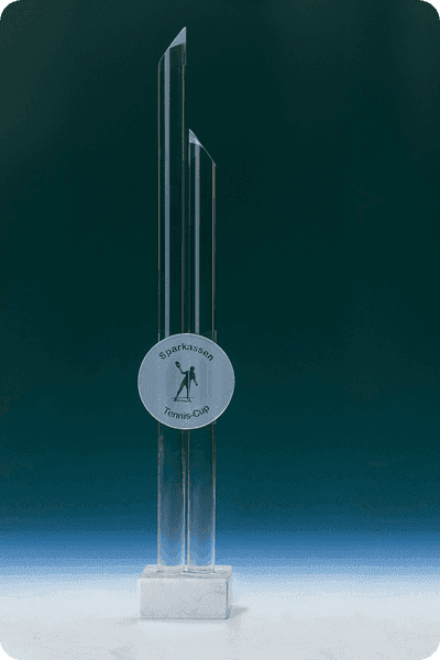 Statuett i glass -  GLA0219