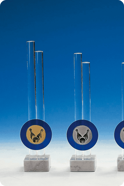 Statuett i glass -  GLA0222