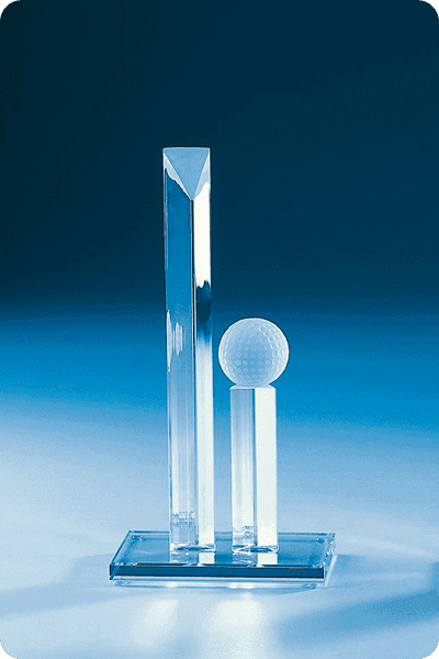 Statuett i glass -  GLA0225