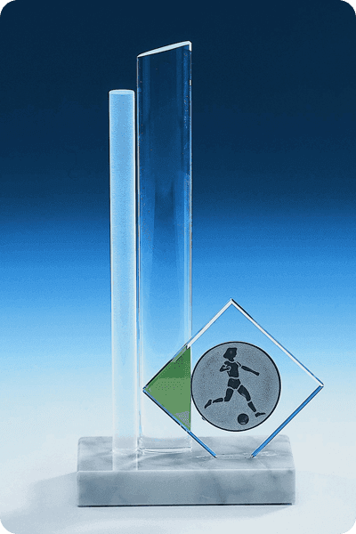 Statuett i glass -  GLA0232
