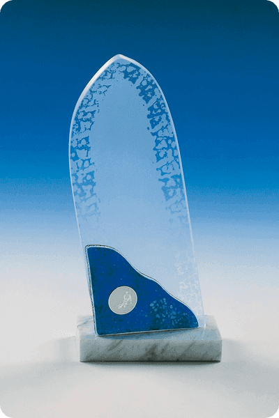 Statuett i glass -  GLA0237