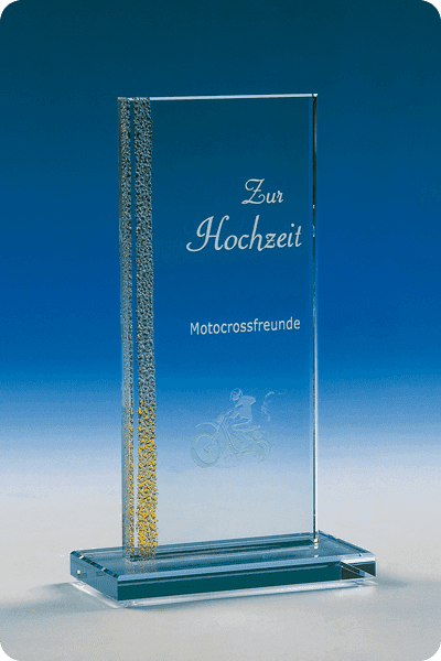 Statuett i glass -  GLA0238