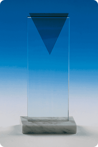 Statuett i glass -  GLA0239