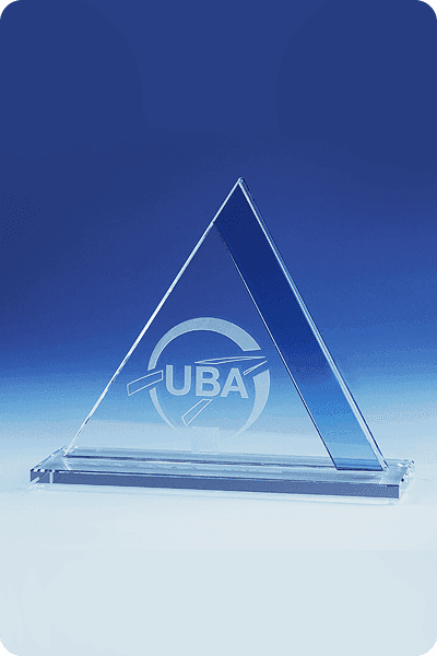 Statuett i glass -  GLA0242