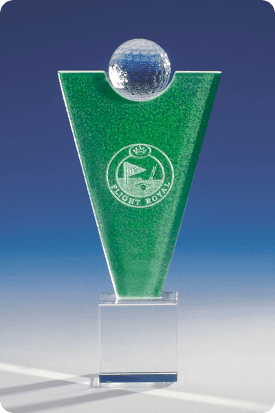 Statuett i krystall -  GLA0255