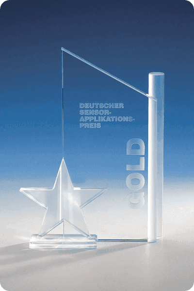 Statuett i glass -  GLA0261