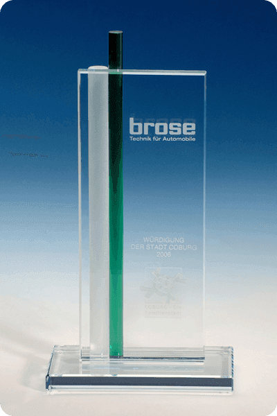 Statuett i glass -  GLA0265