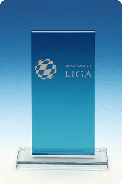 Statuett i glass -  GLA0266