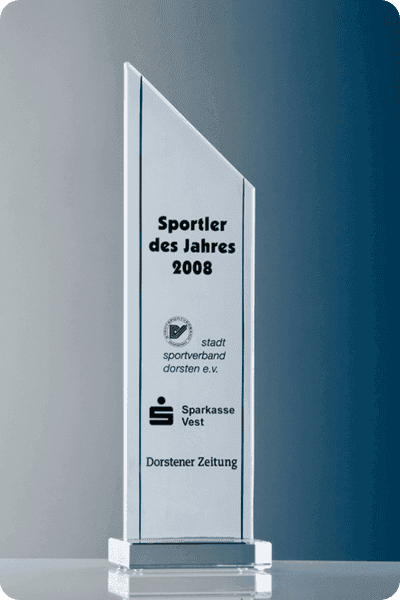Statuett i glass -  GLA0278