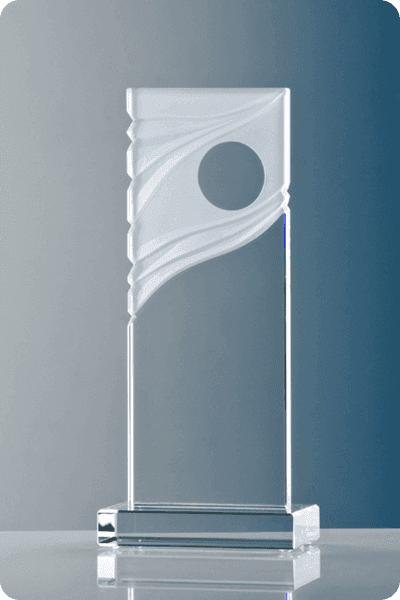 Statuett i glass -  GLA0279