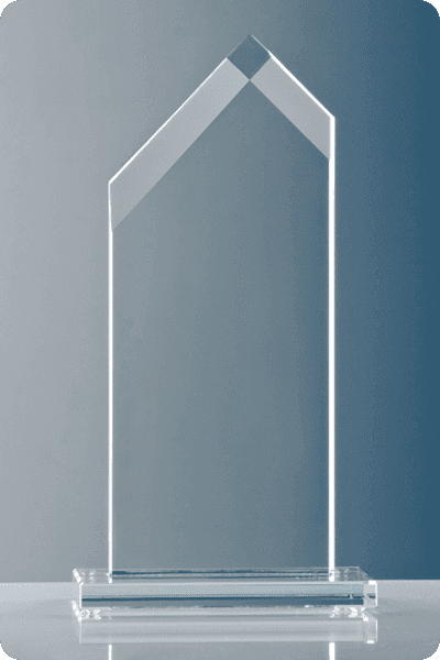 Statuett i glass -  GLA0281