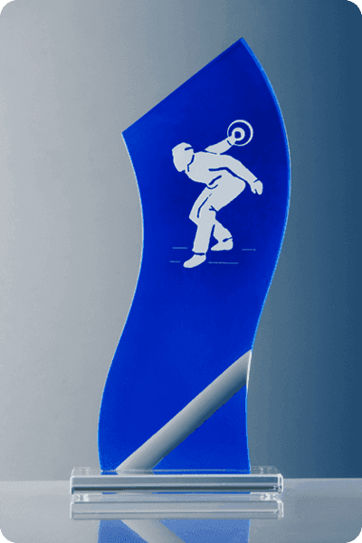 Statuett i glass -  GLA0290