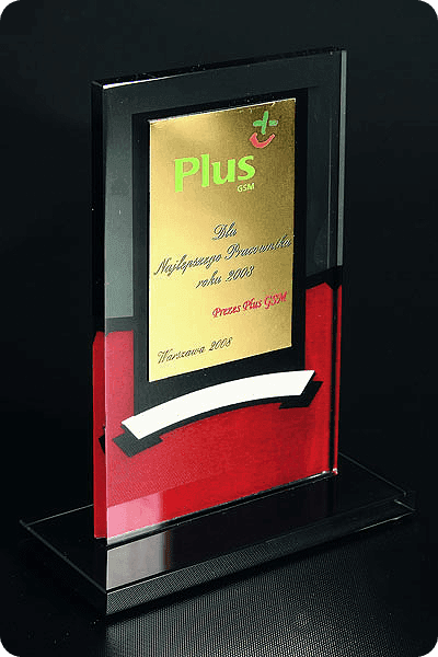 Statuett i glass -  GLA0035