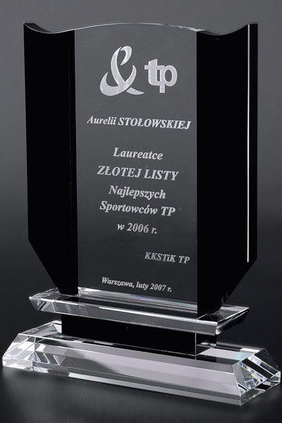 Statuett i krystall -  GLA0041