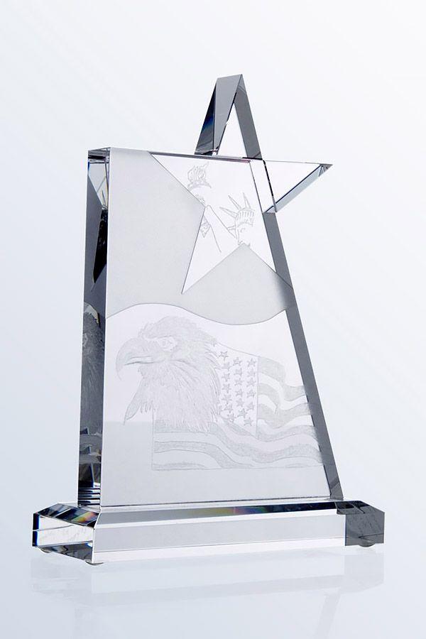 Statuett i glass -  GLA0443
