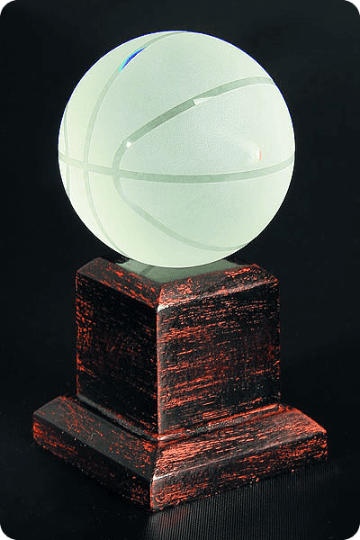 Statuett i krystall -  GLA0072