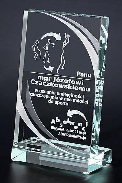 Statuett i glass -  GLA0079