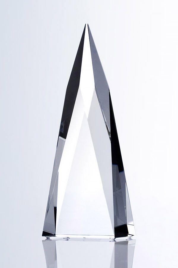 Statuett i krystall -  GLA0869