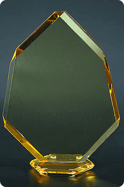 Statuett i glass -  GLA0087
