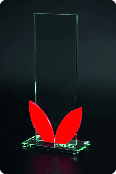 Statuett i glass -  GLA0935