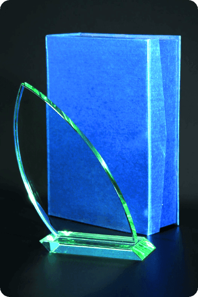 Statuett i glass -  GLA0942