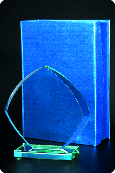 Statuett i glass -  GLA0943