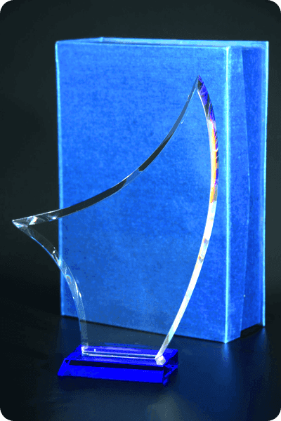 Statuett i glass -  GLA0944