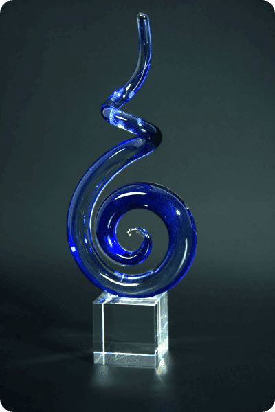 Statuett i glass -  GLA0948