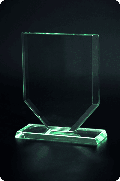 Statuett i glass -  GLA0952