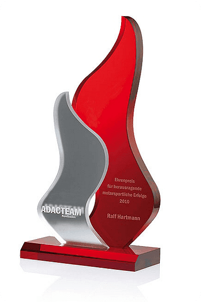 Statuett i glass -  GLA0956