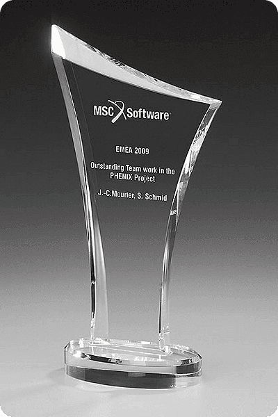 Statuett i glass -  GLA0962