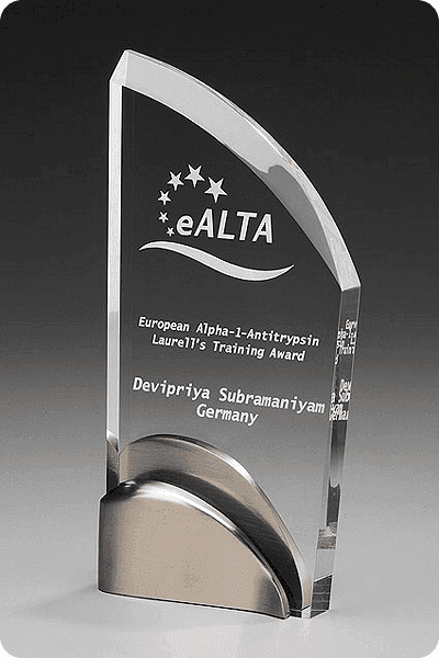 Statuett i glass -  GLA0964