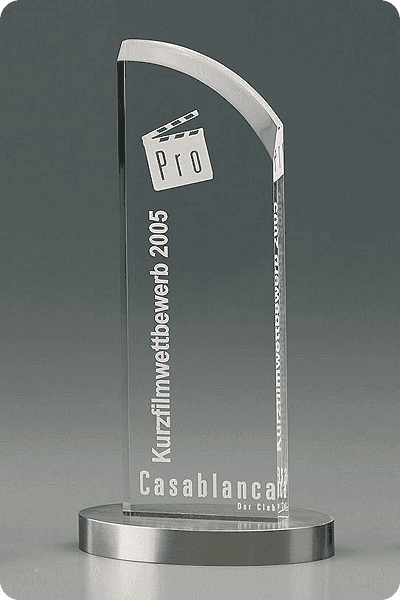 Statuett i glass -  GLA0969