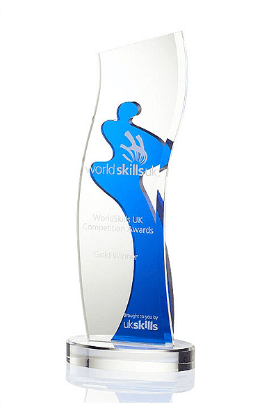 Statuett i glass -  GLA0973