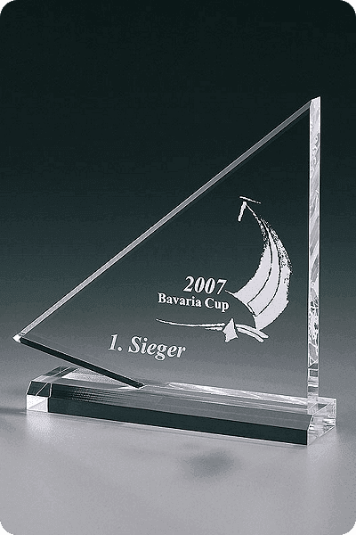 Statuett i glass -  GLA0986