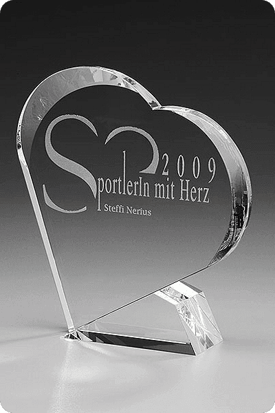 Statuett i glass -  GLA0996