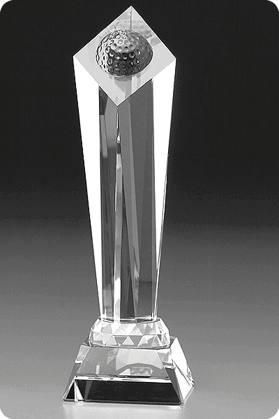 Statuett i krystall -  GLA1009