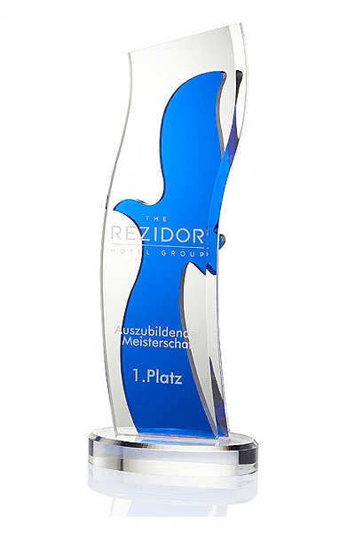 Statuett i glass -  GLA1017
