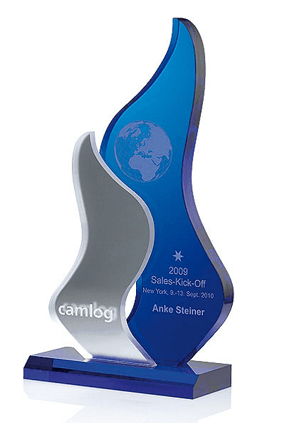 Statuett i glass -  GLA1027