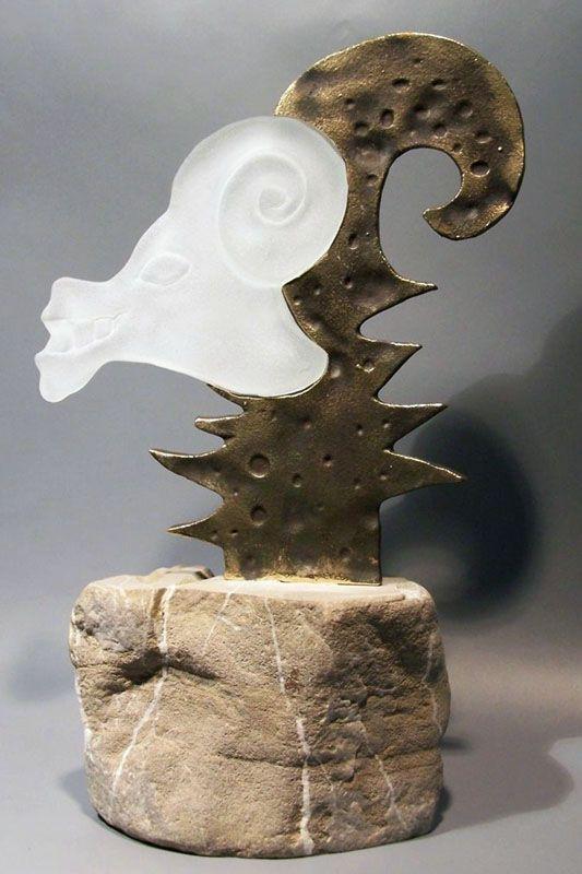 Statuett i glass -  GLA1202