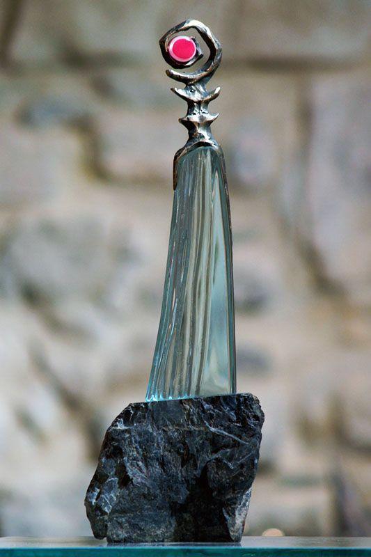 Statuett i glass -  GLA1210