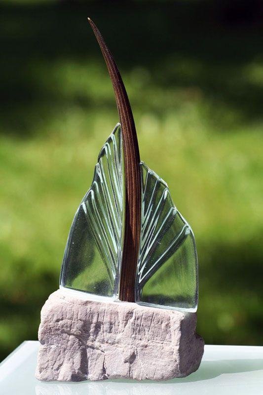 Statuett i glass -  GLA1214