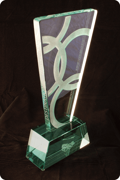 Statuett i glass -  GLA0121