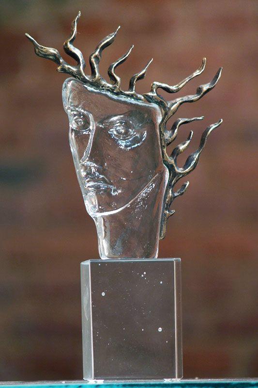 Statuett i glass -  GLA1224